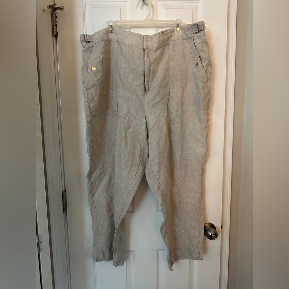 Athleta Women's Tan Wide Leg Pants